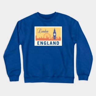 London England Crewneck Sweatshirt